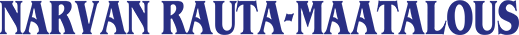 Paikallinen ja palveleva - Rautanet Narva Narvan Rauta- ja Maatalous logo